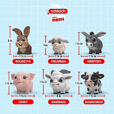 Schleich Mini Mates - Collectable Mini Mates Blind Bags (assorted)