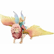 Fairy in Flight on Winged Lion