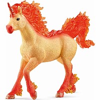 Schleich Elementa Fire Unicorn Stallion