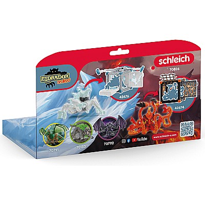 schleich ELDRADOR CREATURES  Ice Bug vs. Fire Kraken