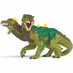 schleich Fire Saurian vs. Jungle Lizard