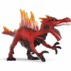 schleich Fire Saurian vs. Jungle Lizard