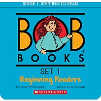 Bob Books - Set 1: Beginning Readers Box Set | Phonics, Ages 4 and up, Kindergarten (Stage 1: Starting to Read)