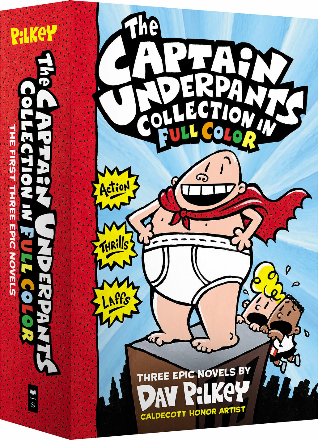 Captain Underpants Plush Doll and Epic Novels