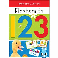 123 Flashcards: Scholastic Early Learners (Flashcards)