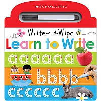 Learn to Write: Scholastic Early Learners (Write and Wipe)