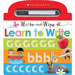 Learn to Write: Scholastic Early Learners (Write and Wipe)