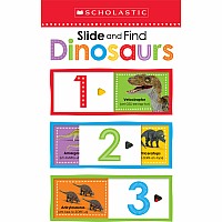 Dinosaurs 123: Scholastic Early Learners (Slide and Find)