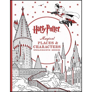 Harry Potter Magical Places & Characters Coloring Book: Official Coloring Book, The