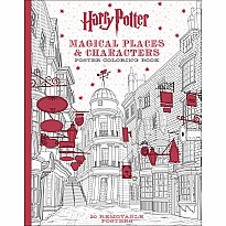 Harry Potter Magical Places & Characters Poster Coloring Book