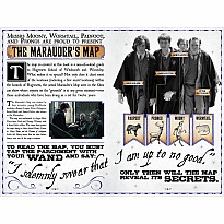 Marauder's Map Guide to Hogwarts (Harry Potter)