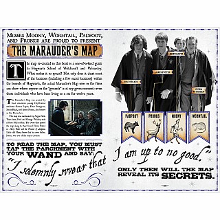 Marauder's Map Guide to Hogwarts (Harry Potter)