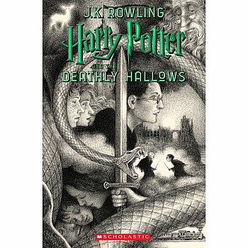 Harry Potter and the Deathly Hallows (Harry Potter #7) ((black and white cover))