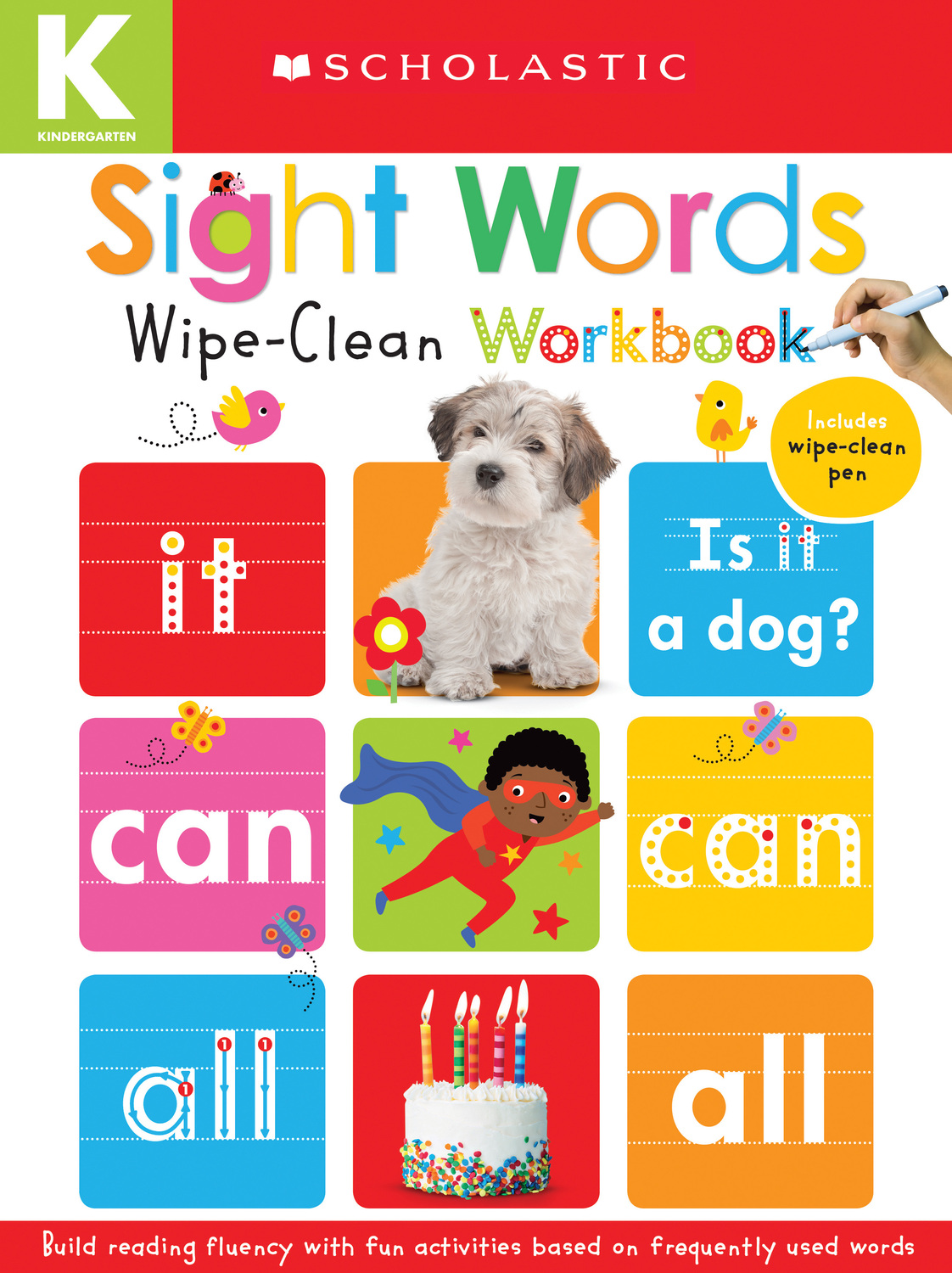 Sight Words Scholastic Early Learners (WipeClean Workbook) A Child's Delight