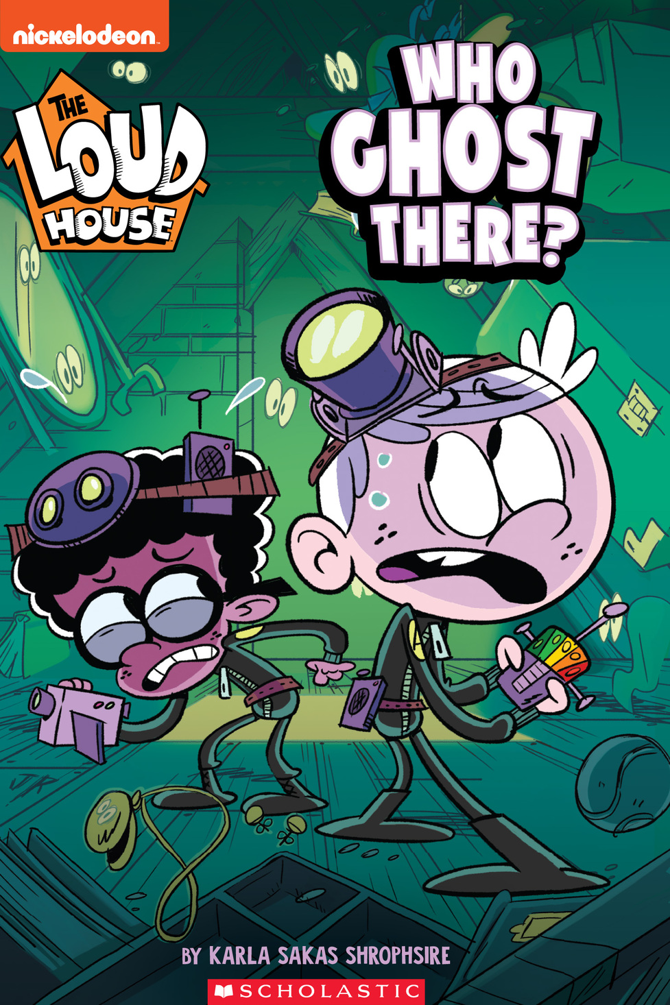 Who Ghost There? (The Loud House #1) - Kite and Kaboodle