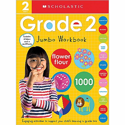 Second Grade Jumbo Workbook