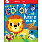 My Big Color & Learn Book: Scholastic Early Learners (Coloring Book)