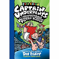 Captain Underpants and the Preposterous Plight of the Purple Potty People: Color Edition (Captain Underpants #8)