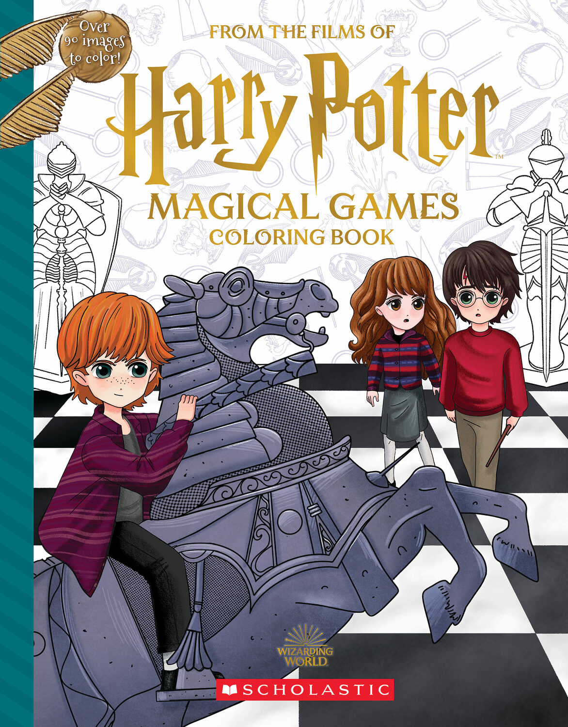 Magical Games Coloring Book (Harry Potter) [Book]