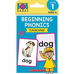 Bob Books - Beginning Phonics Flashcards (Stage 1: Starting to Read)