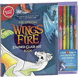 KlutzPress Wings of Fire Stained Glass Art