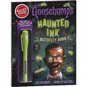 Goosebumps Haunted Ink Activity Book