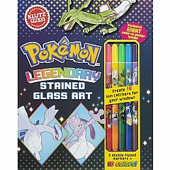 Pokémon Legendary Stained Glass