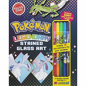 Pokémon Legendary Stained Glass