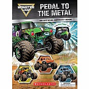 Monster Jam: Pedal to the Metal Activity Book (Includes Grave Digger truck!)