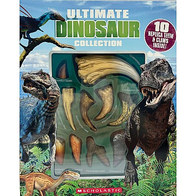 Ultimate Dinosaur Tooth & Claw Collection: With 10 replica teeth & claws! (Scholastic Science Kit)