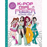 K-Pop Girl Power Coloring Book
