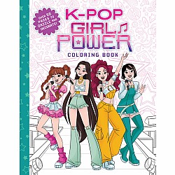 K-Pop Girl Power Coloring Book