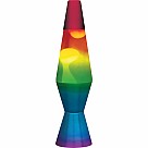 11.5" Rainbow/Tricolor Lava Lamp - Pickup Only