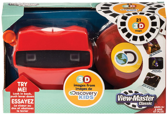 View Master Classic Viewer With 2 Reels Marine Life Toy Package May Vary