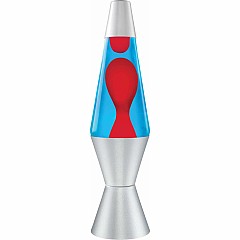 14.5'' LAVA® Lamp Red/Blue/Silver