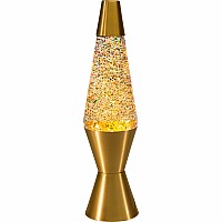 14.5'' LAVA® Lamp Rainbow Glitter/Clear/Gold