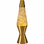 Lava Lamp 14.5'' Rainbow Glitter/Gold