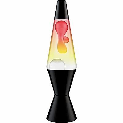 Lava Lamp - 14.5'' Tricolor White/Clear Black