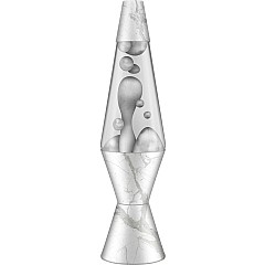 14.5'' LAVA® Lamp Fx Carrara/Mt Sl/Clear