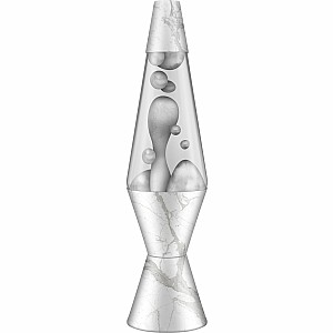 14.5'' LAVA® Lamp Fx Carrara/Mt Sl/Clear