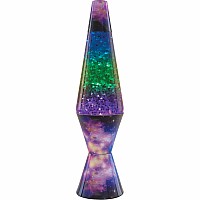 Lava Lamp - 14.5'' Colormax Galaxy Silverstar/ Tricolor
