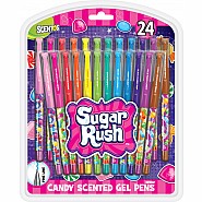 Scentos - 24 Pack Sugar Rush Gel Pens - Scented