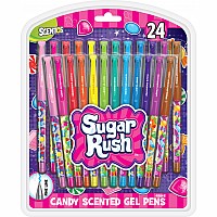 Scentos - 24 Pack Sugar Rush Gel Pens - Scented