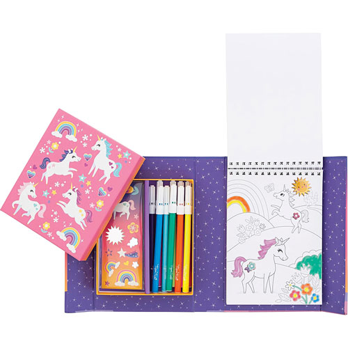 unicorn magic  coloring set  tutoring toy