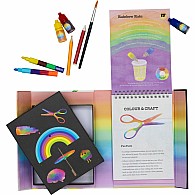 Rainbow Lab Playing With Color