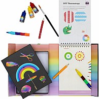 Rainbow Lab Playing With Color