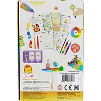 Rainbow Lab Playing With Color