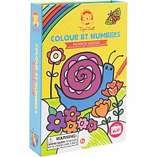 Rainbow Garden Color By Number