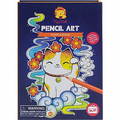 Blend & Shade Pencil Art (Tiger Tribe)