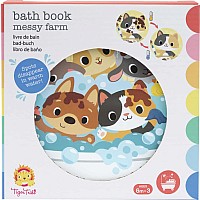 Bath Book Messy Farm